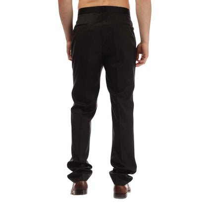 Black - Back - Boss Mens Ledan Trousers