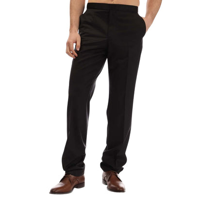 Black - Front - Boss Mens Ledan Trousers