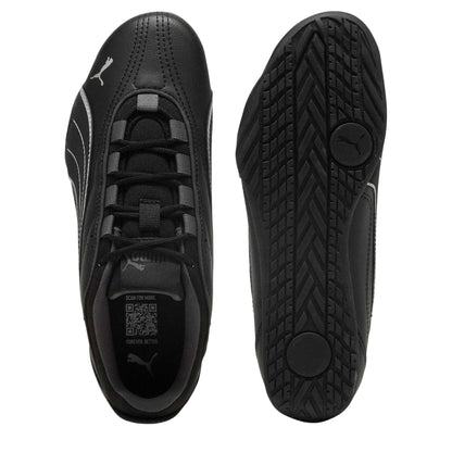 Black - Side - Puma Womens-Ladies Catch Soleil Side Stripe Trainers