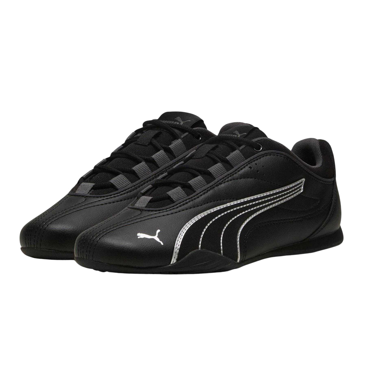Black - Lifestyle - Puma Womens-Ladies Catch Soleil Side Stripe Trainers