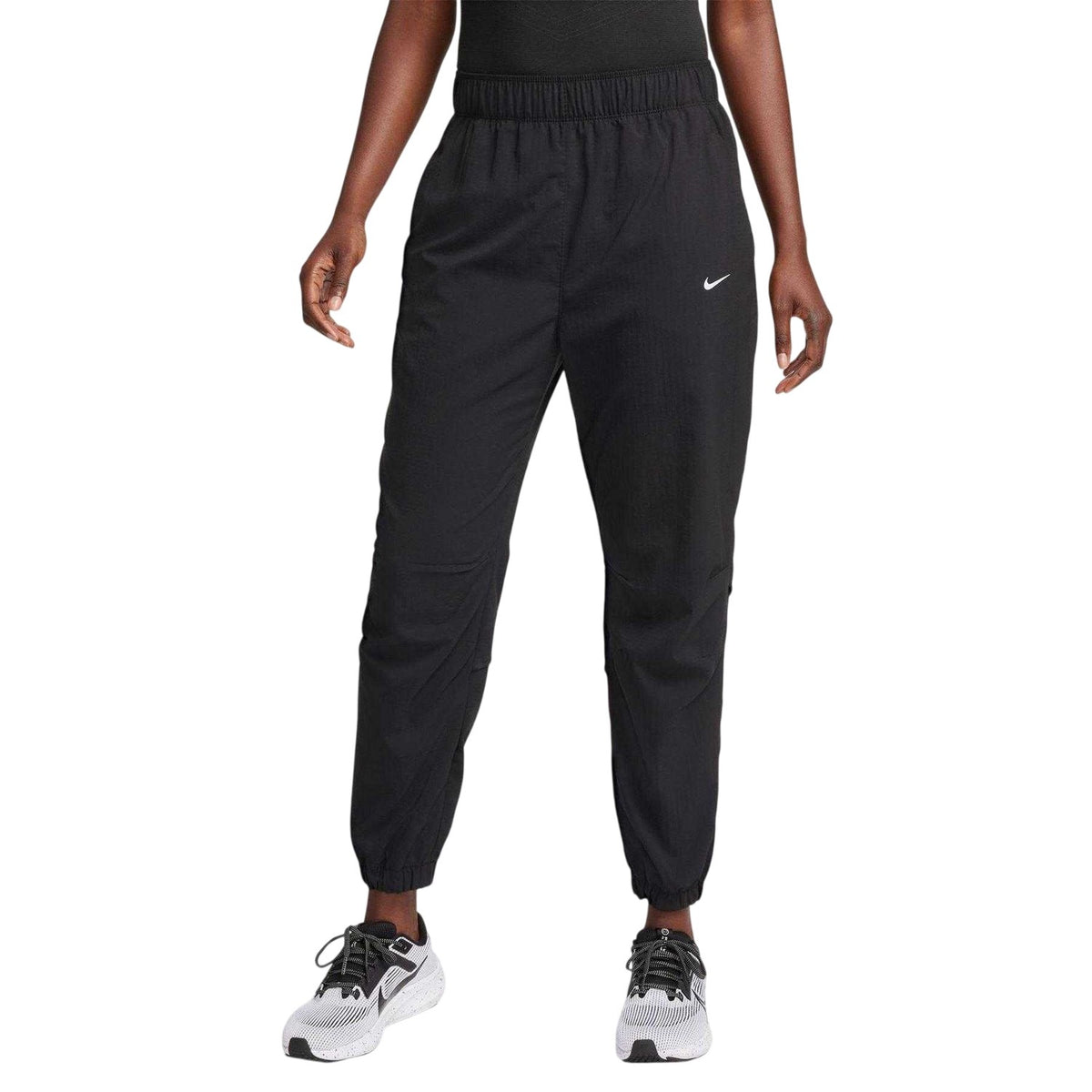 Black - Front - Nike Womens-Ladies Dri-FIT Trousers