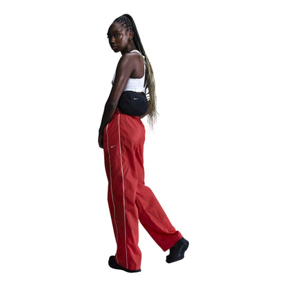 Red-Sail - Back - Nike Womens-Ladies Wide Leg Jogging Bottoms