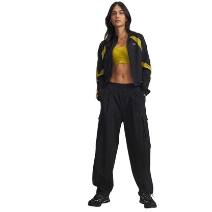Black - Lifestyle - Under Armour Womens-Ladies Unstoppable Cargo Trousers