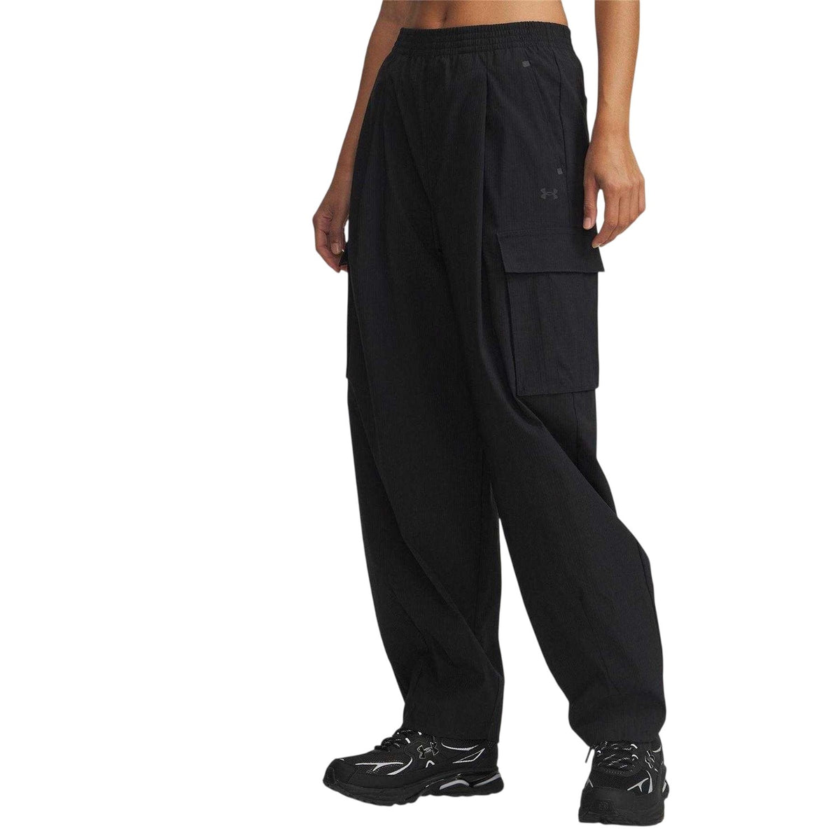 Black - Front - Under Armour Womens-Ladies Unstoppable Cargo Trousers