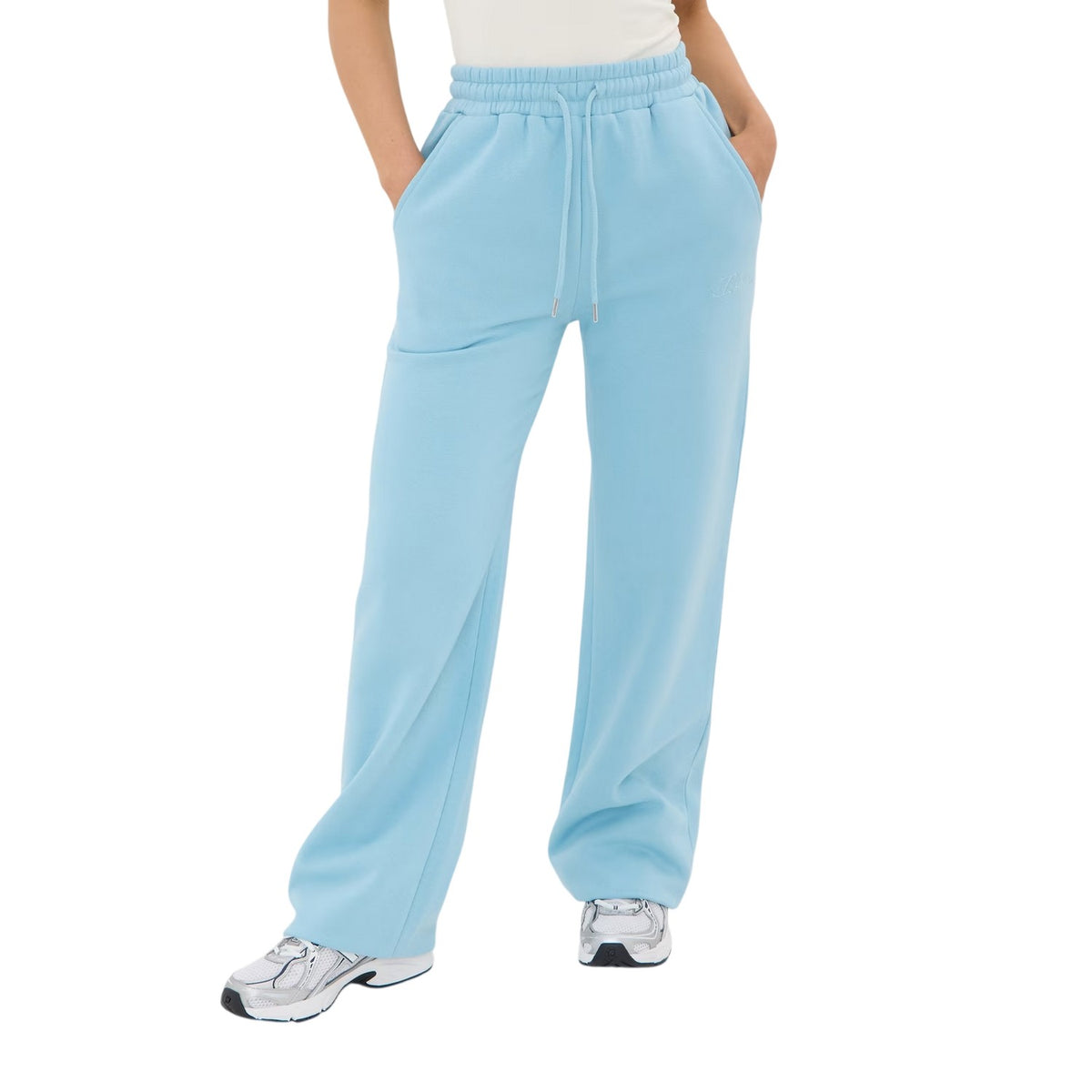 Blue - Front - I Saw It First Womens-Ladies Drawstring Joggers