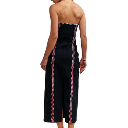 Black - Back - Nobody´s Child Womens-Ladies Raphaela Bandeau Midaxi Dress
