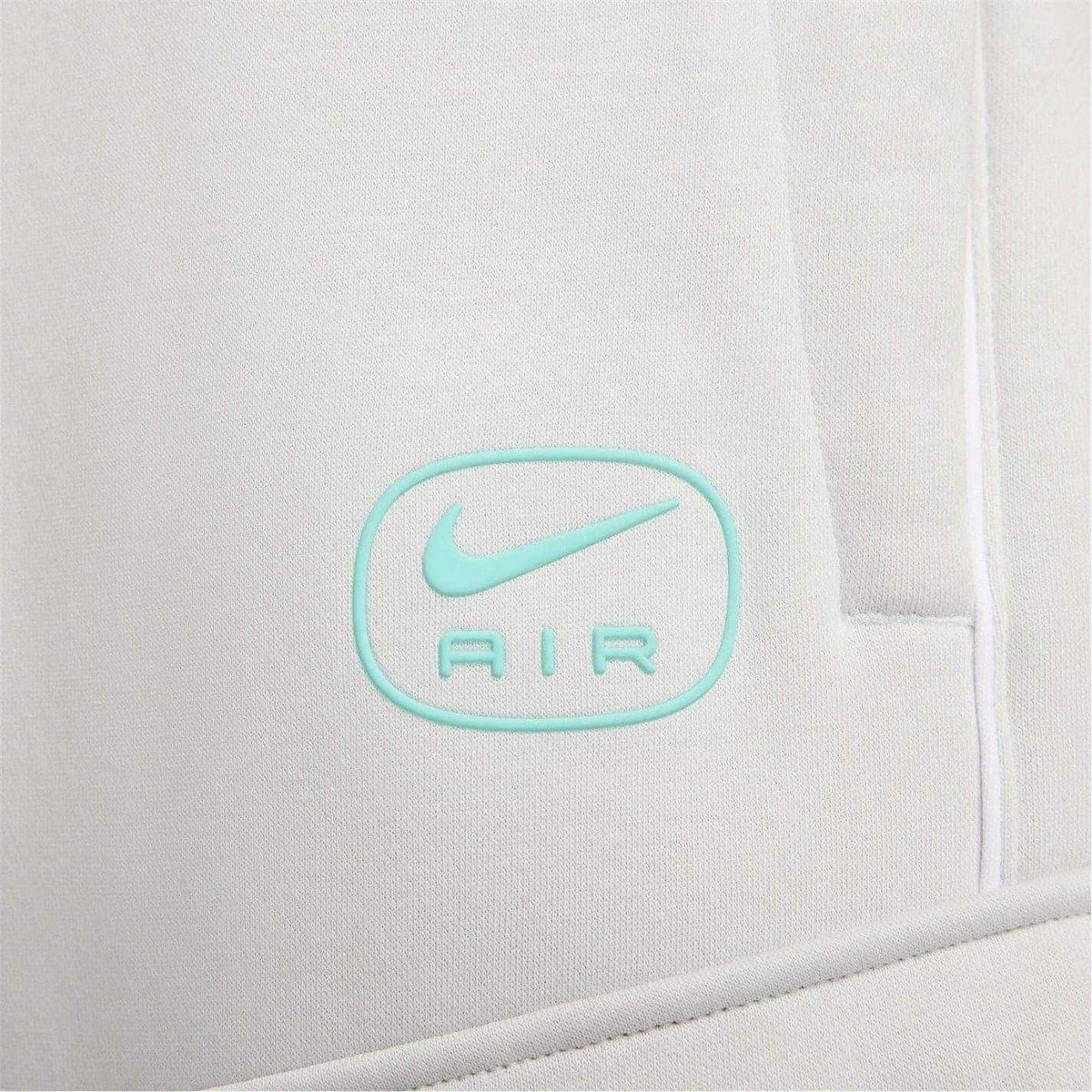 Grey-White - Side - Nike Mens Air Fleece Cargo Jogging Bottoms