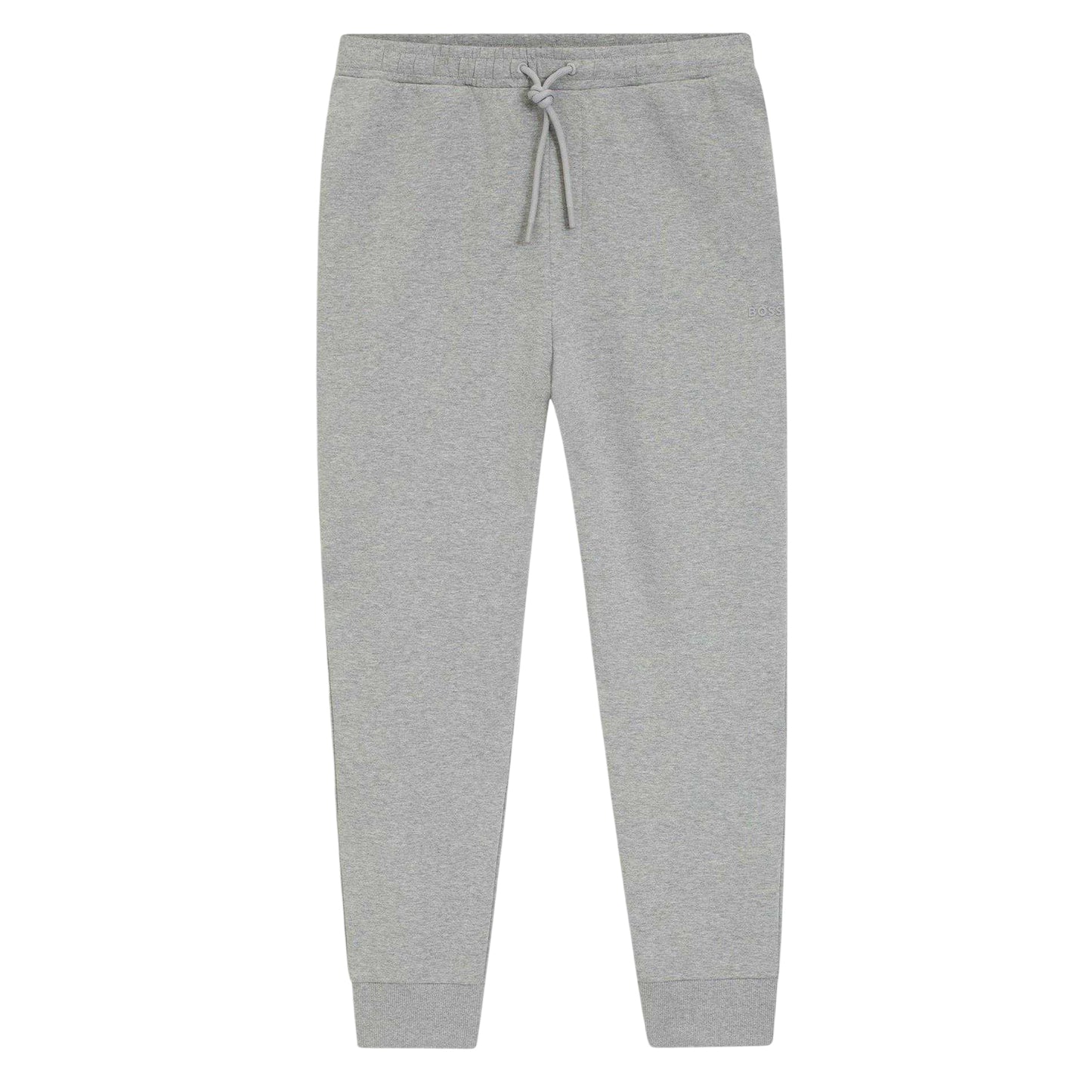 Silver - Front - Boss Mens Hadiko Joggers