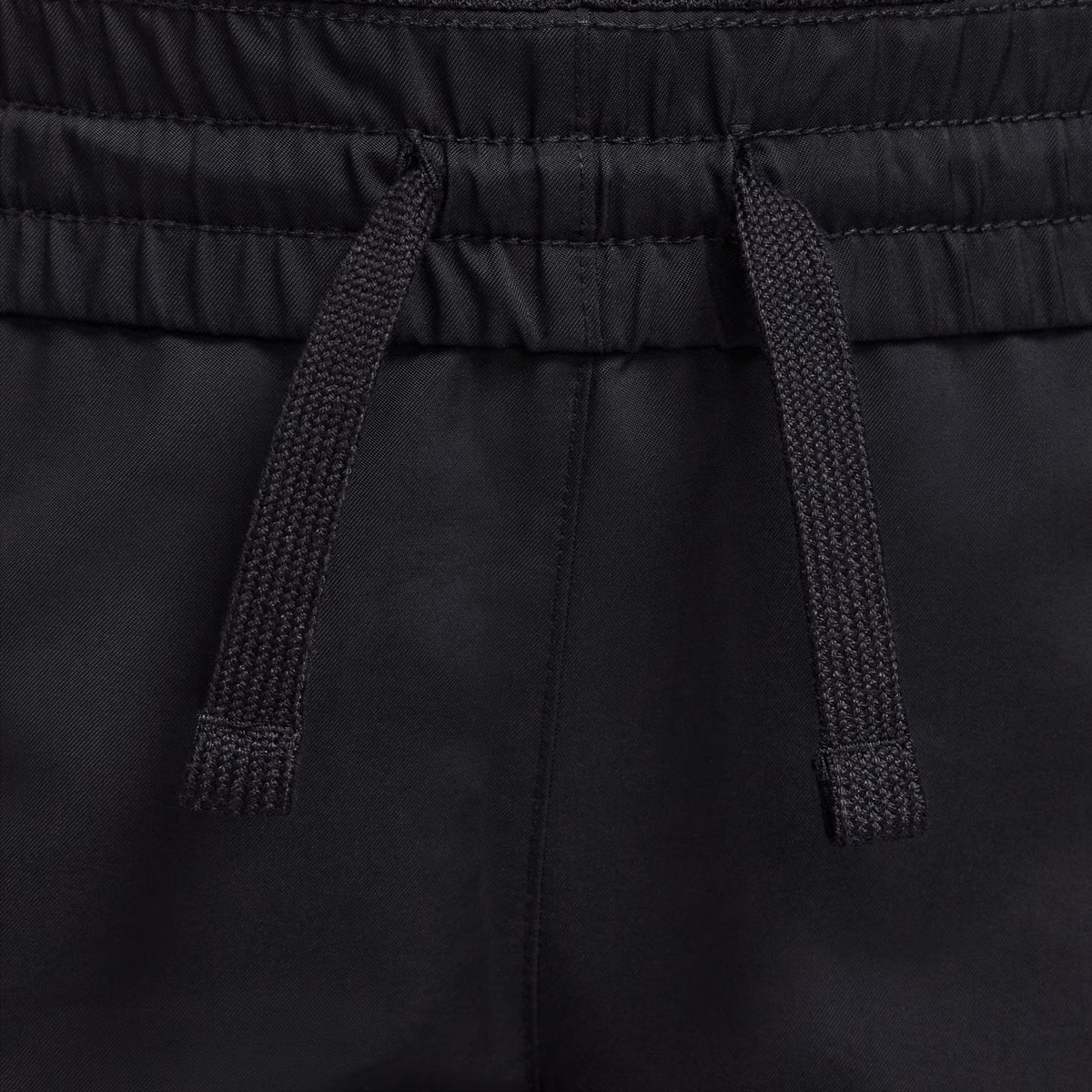 Black-White - Lifestyle - Nike Childrens-Kids Club Woven Logo Jogging Bottoms