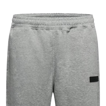 Grey Marl - Side - Original Esenciales Mens Miles Fleece Joggers