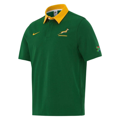 Green - Side - Nike Mens Springboks Classic 2026 Polo Shirt
