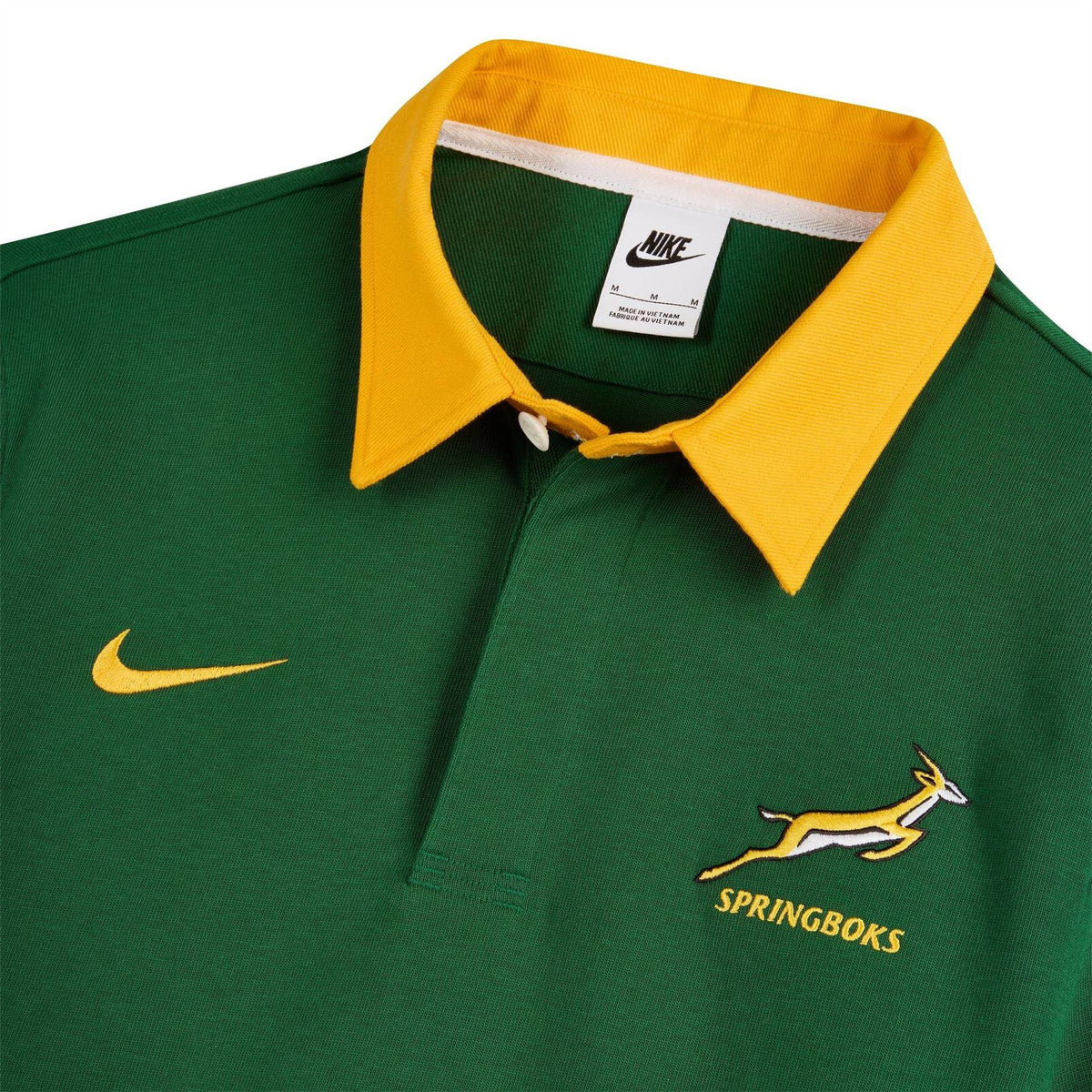 Green - Lifestyle - Nike Mens Springboks Classic 2026 Polo Shirt