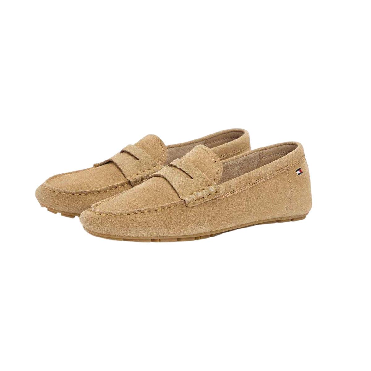 Safari - Lifestyle - Tommy Hilfiger Womens-Ladies Suede Flat Loafers