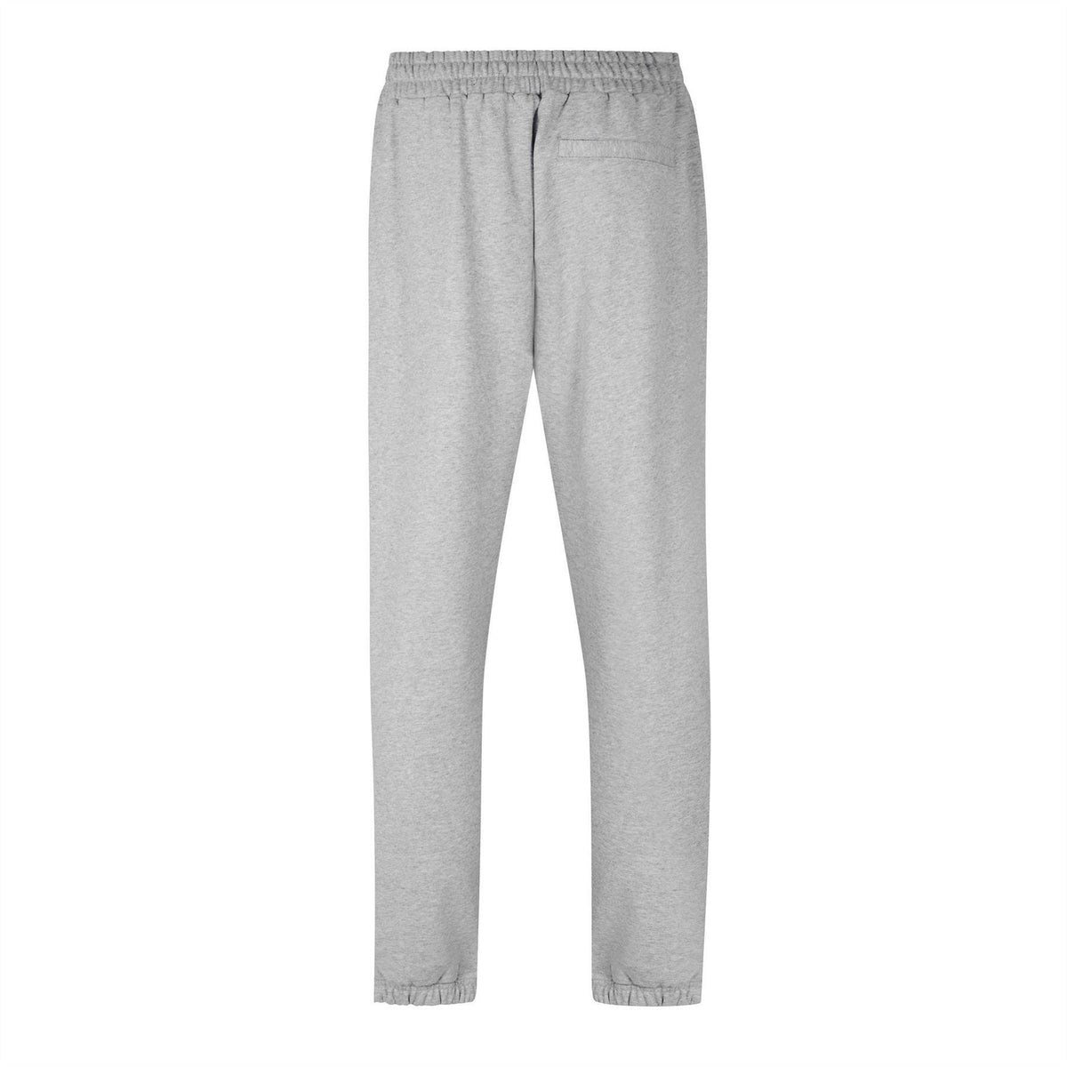 Grey Marl - Back - Belier Mens Country Club Logo Joggers