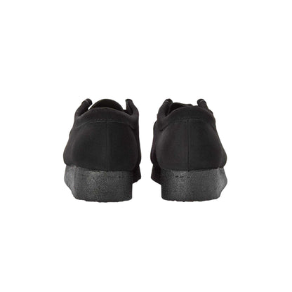 Black - Back - Clarks Originals Mens Wallabee Moccasin Suede Loafers