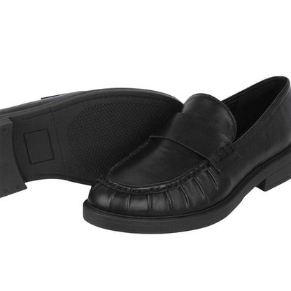 Black - Lifestyle - Jack Wills Womens-Ladies Low Block Heel Loafers