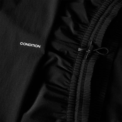 Black - Side - Condition Mens Performance Everyday Tracksuit Bottoms
