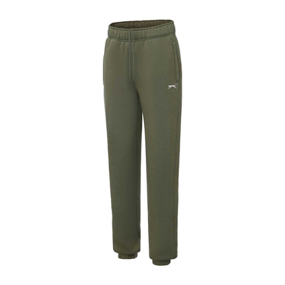 Khaki - Side - Slazenger Mens Cuffed Jogging Bottoms