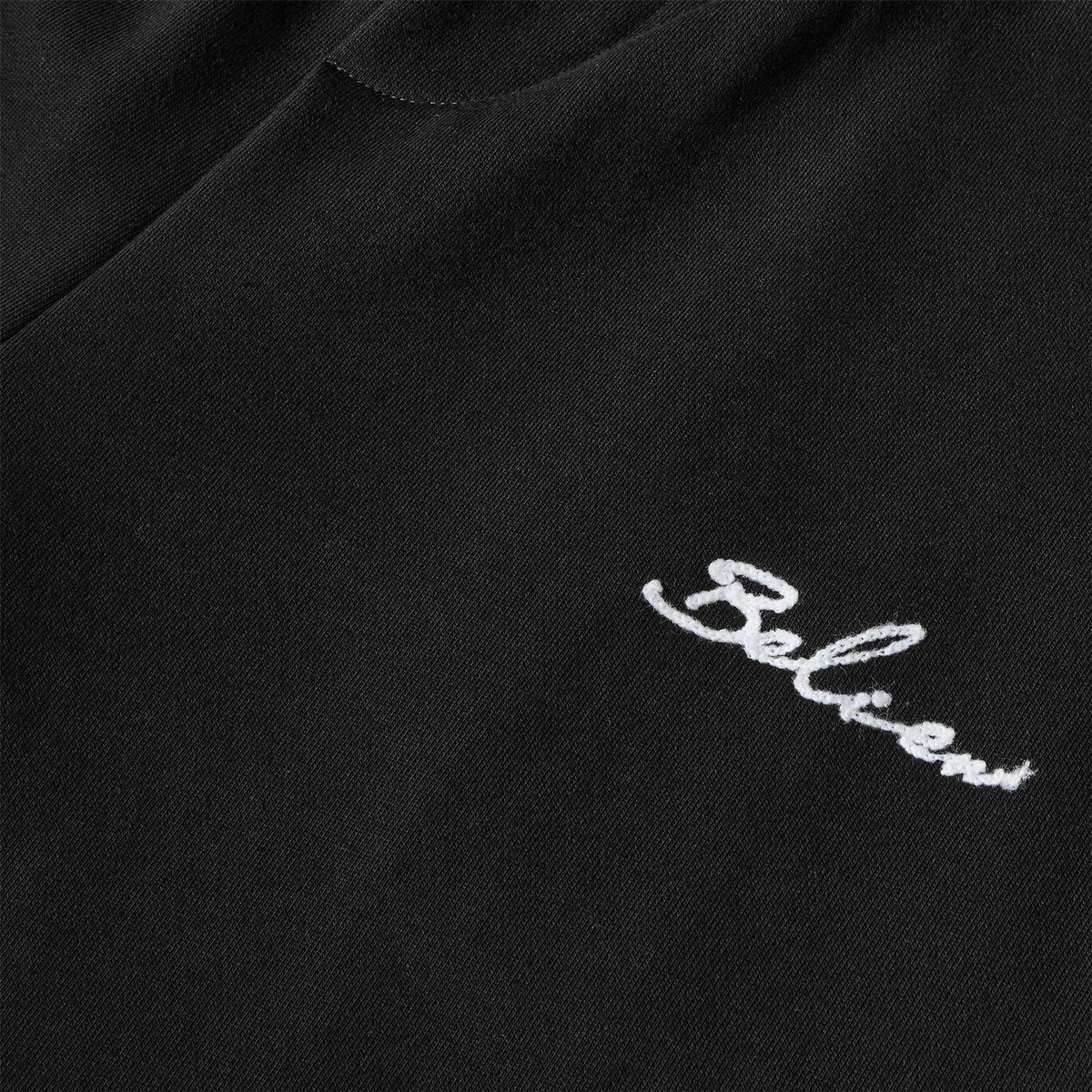 Black - Side - Belier Mens Logo Joggers