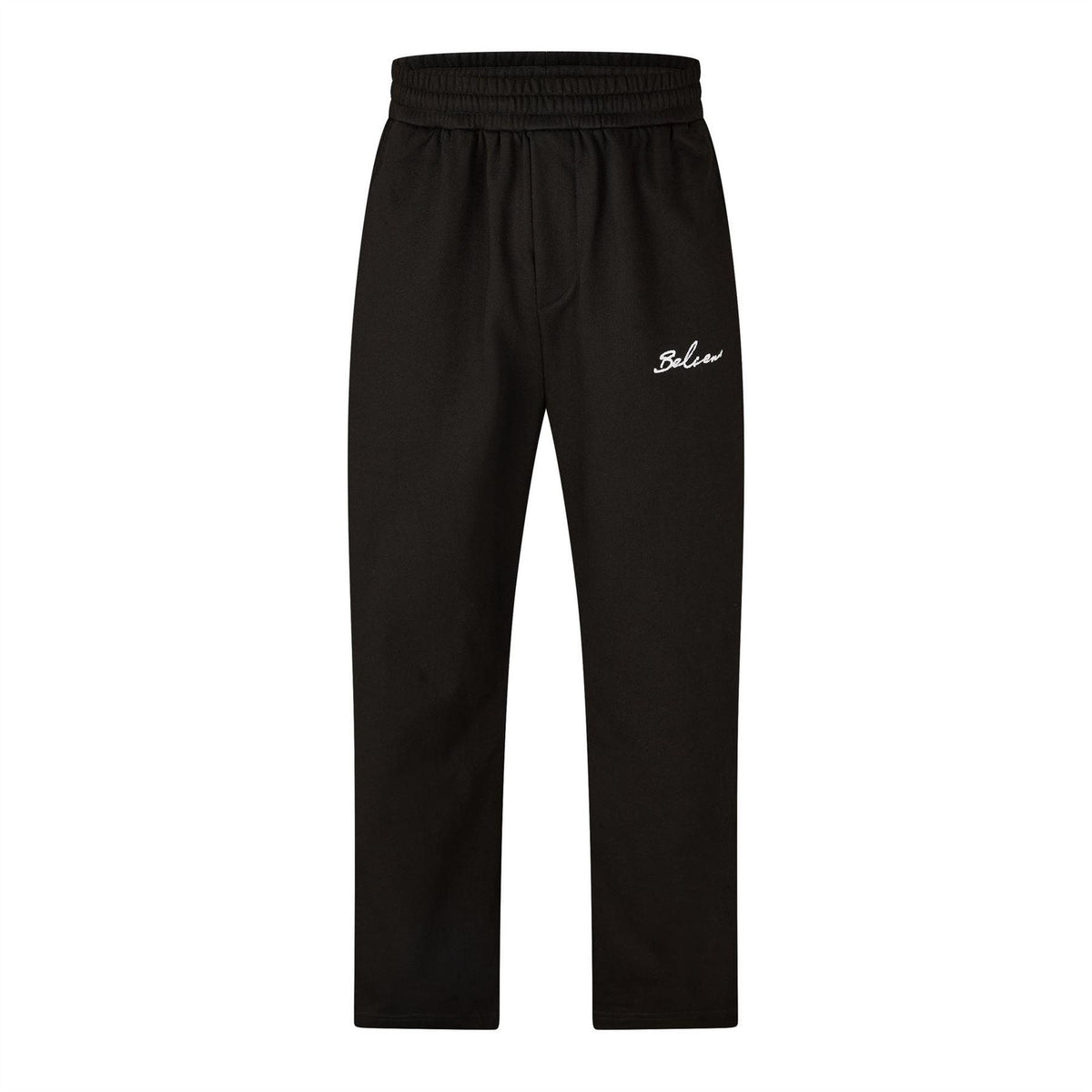 Black - Front - Belier Mens Logo Joggers