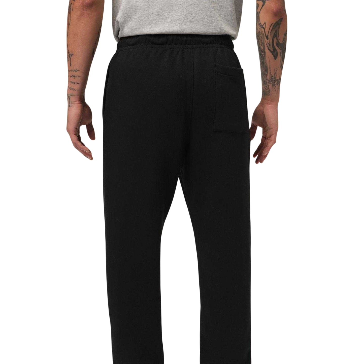 Black - Back - Nike Mens Air Jordan Jumpman Fleece Jogging Bottoms