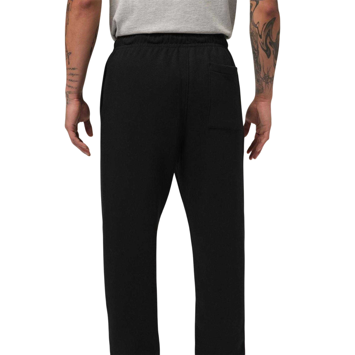 Black - Back - Nike Mens Air Jordan Jumpman Fleece Jogging Bottoms