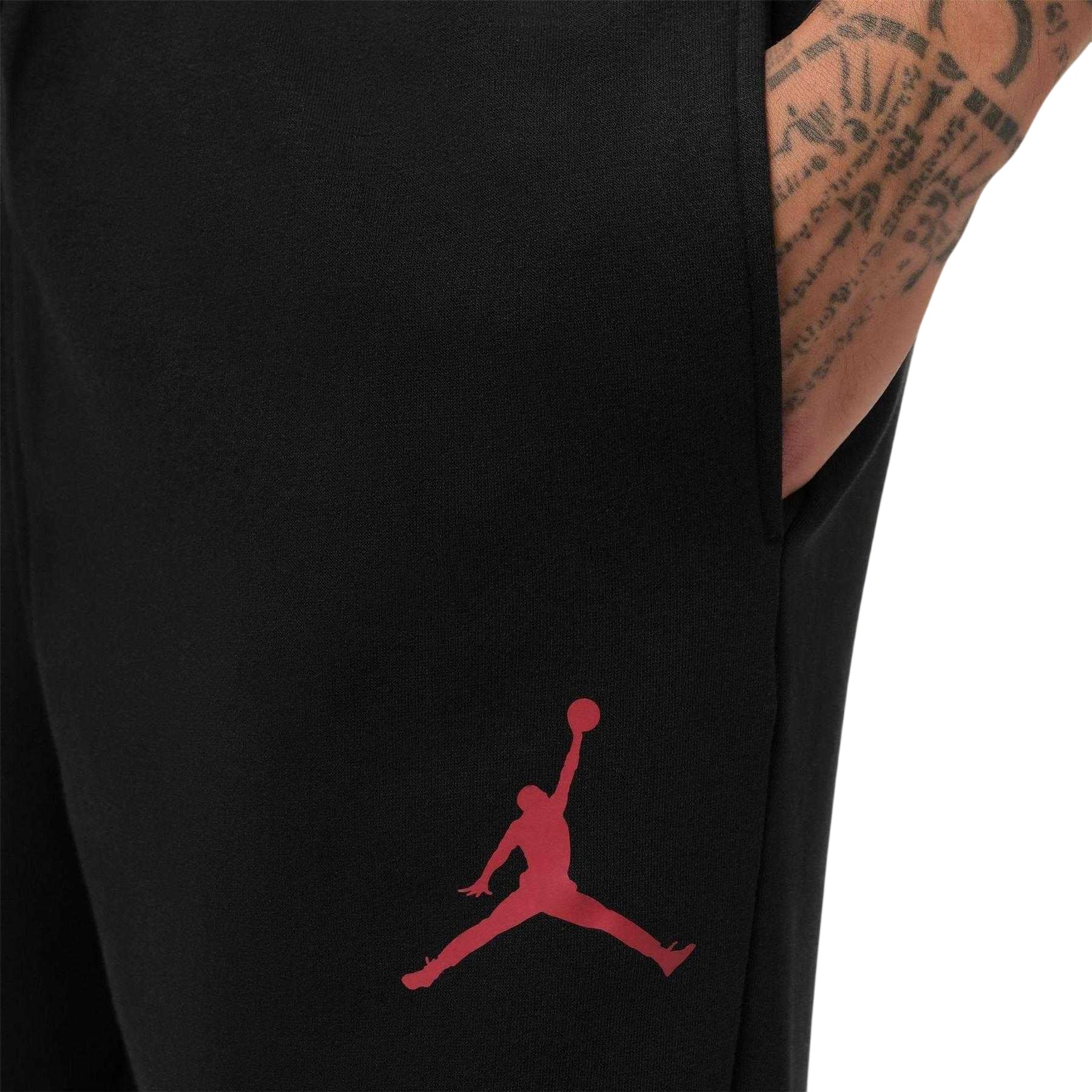 Black - Lifestyle - Nike Mens Air Jordan Jumpman Fleece Jogging Bottoms