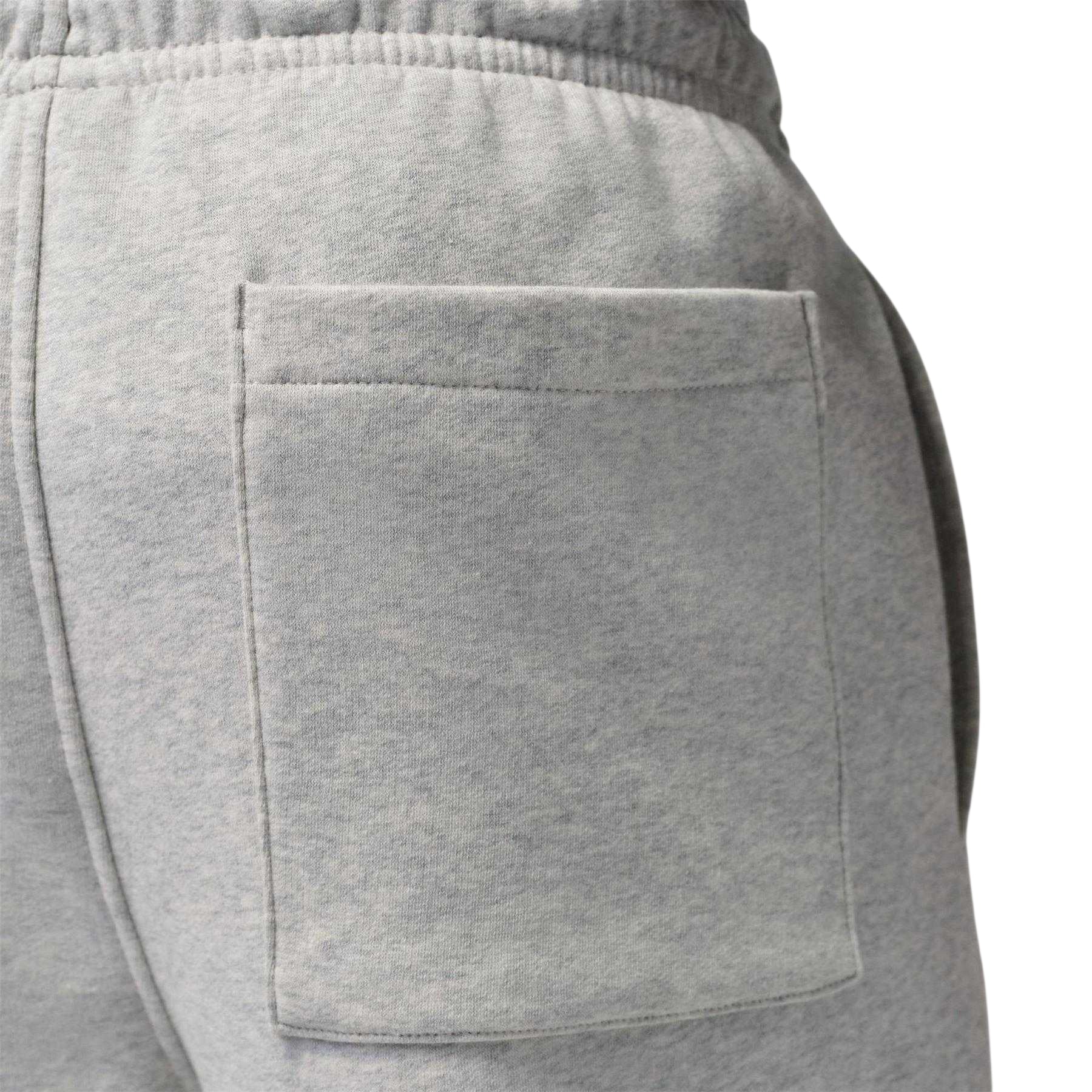 Grey-Black - Side - Nike Mens Air Jordan Jumpman Fleece Jogging Bottoms