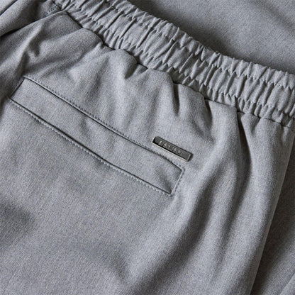 Grey - Side - Belier Mens Essential Logo Trousers
