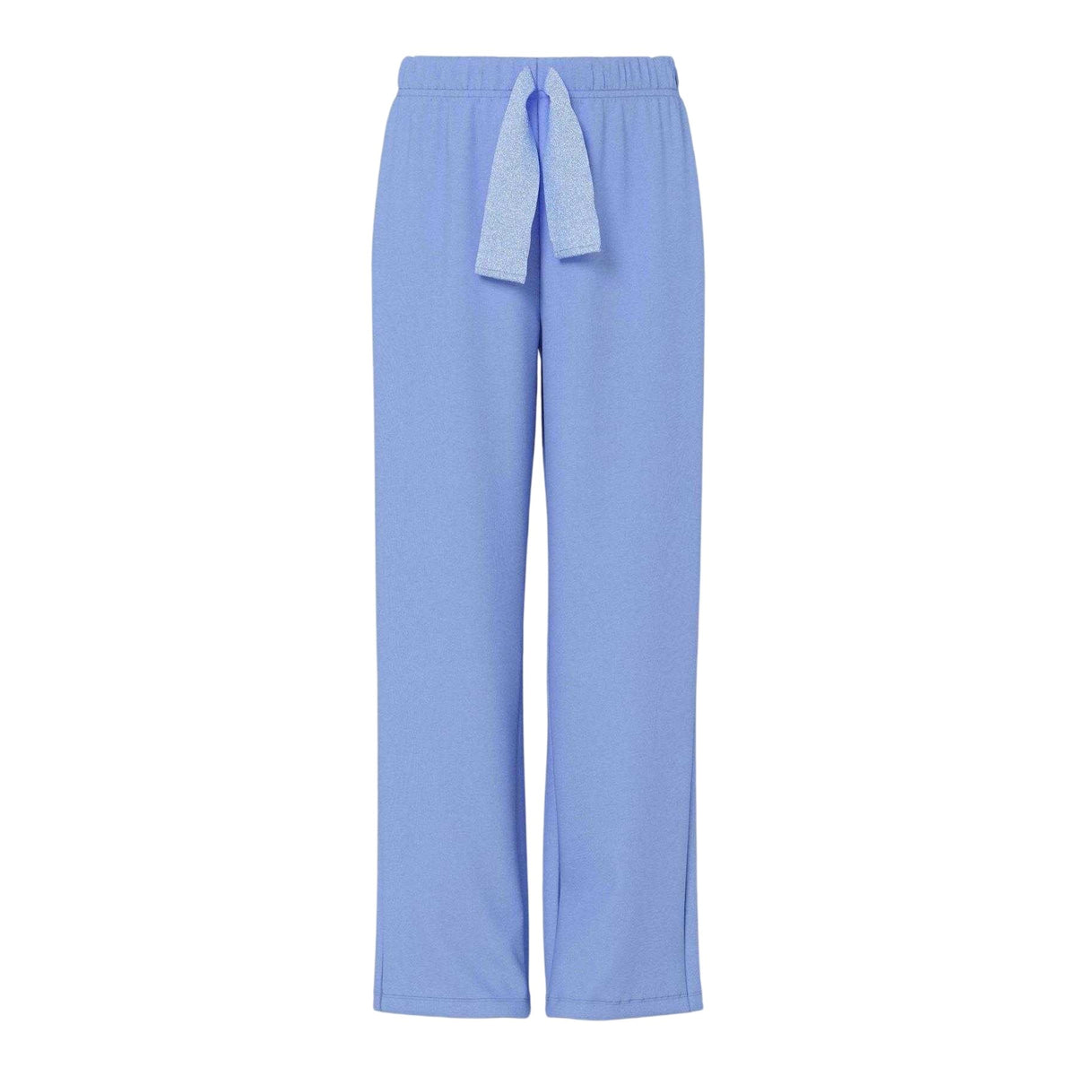 Hydrangea - Front - Pieces Womens-Ladies Chilli Wide Jogging Bottoms