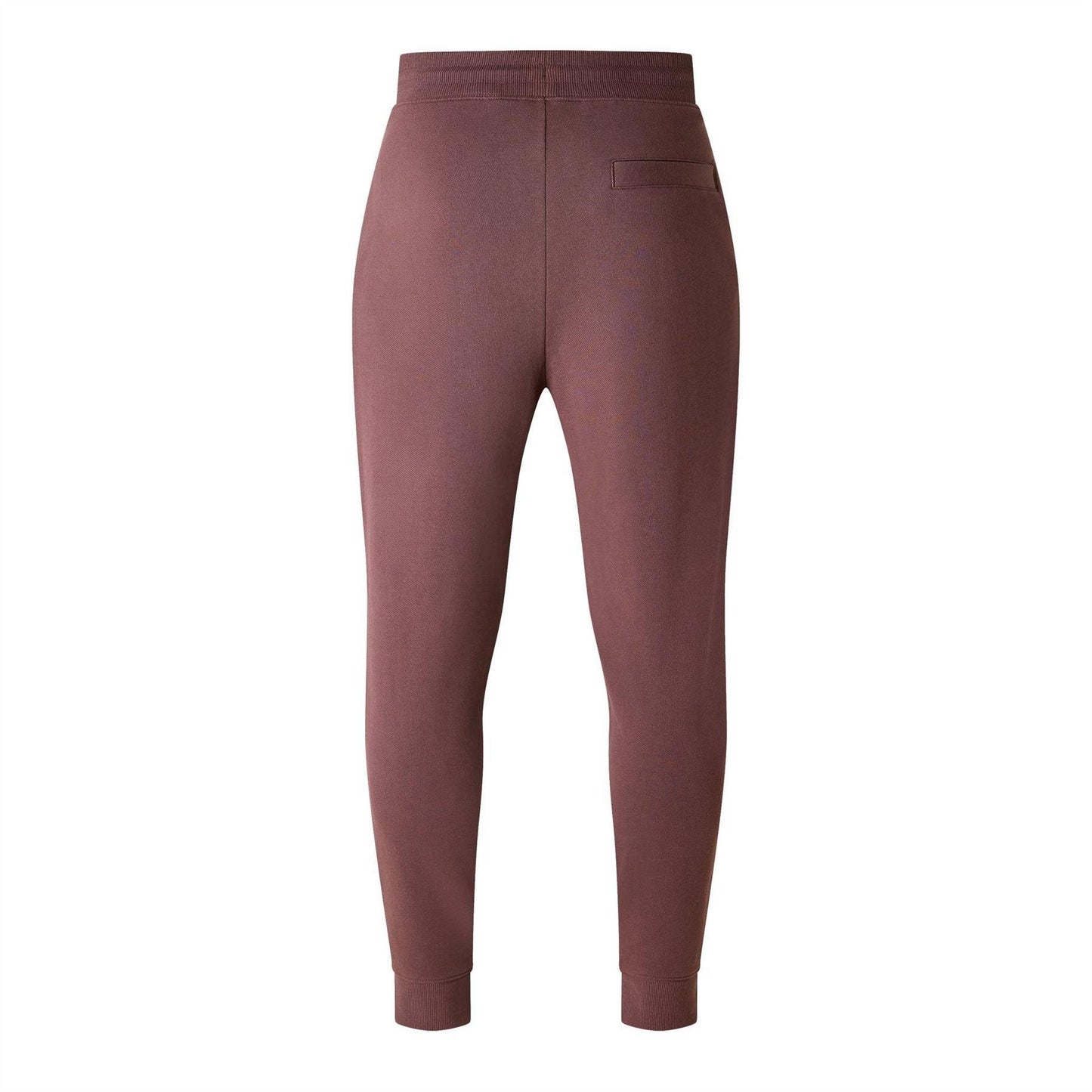 Brown - Back - Hugo Mens Patch Joggers
