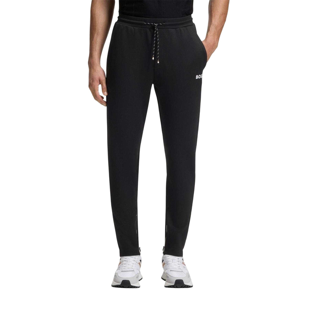 Black - Side - Boss Mens Toc Joggers
