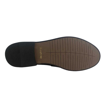 Black - Lifestyle - Firetrap Mens The Sovereign Leather Penny Loafers