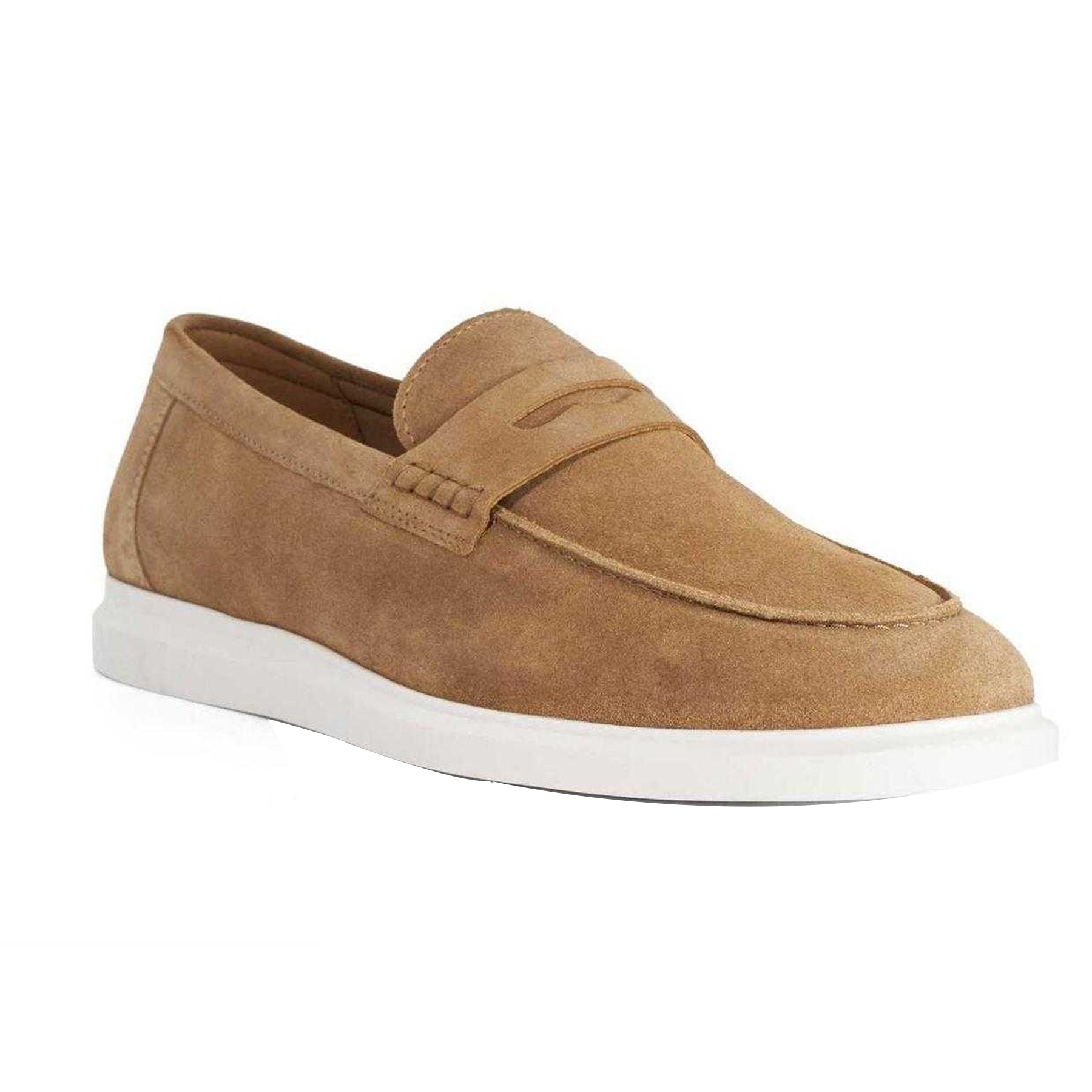 Tan - Lifestyle - Dune London Mens Suede Loafers