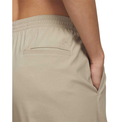 Brown - Side - Under Armour Womens-Ladies Unstoppable Jogging Bottoms