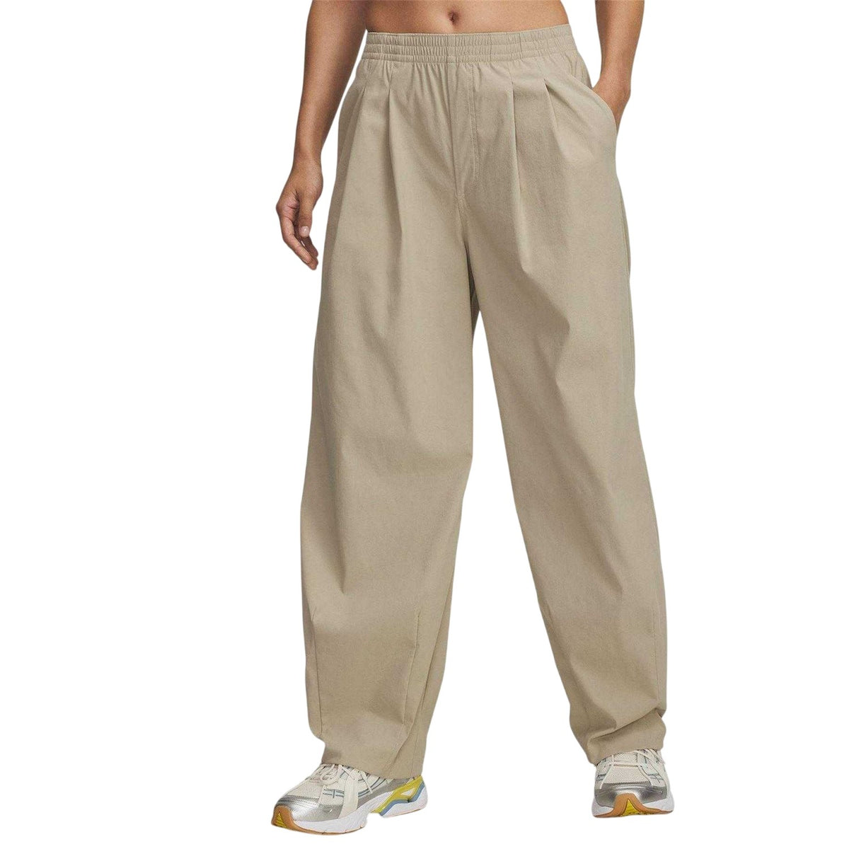 Brown - Front - Under Armour Womens-Ladies Unstoppable Jogging Bottoms
