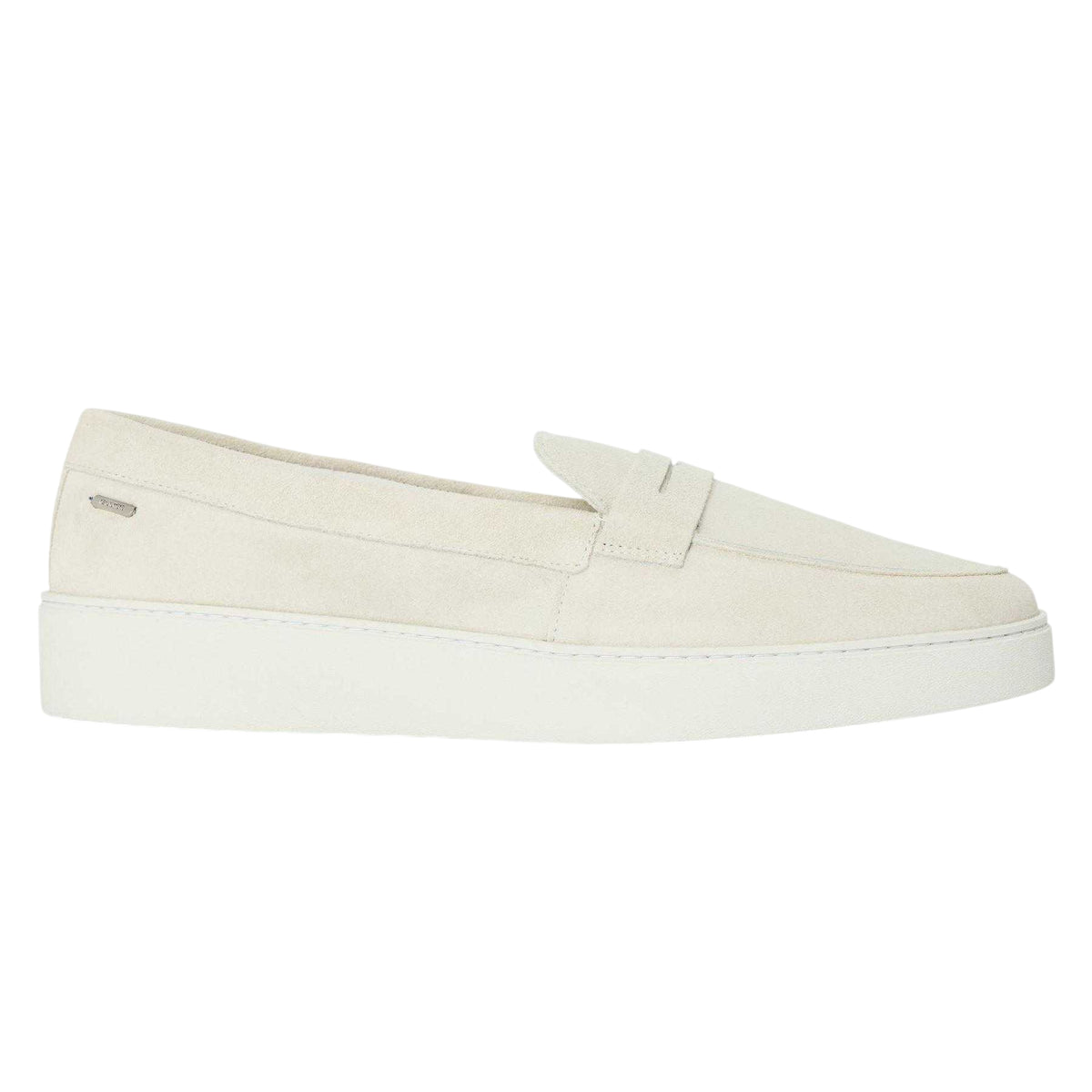 Sand - Front - Belier Mens Monaco Suede Loafers