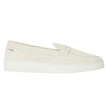Sand - Front - Belier Mens Monaco Suede Loafers