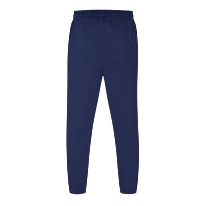 Navy - Back - Belier Unisex Adult Club Logo Athletic Joggers