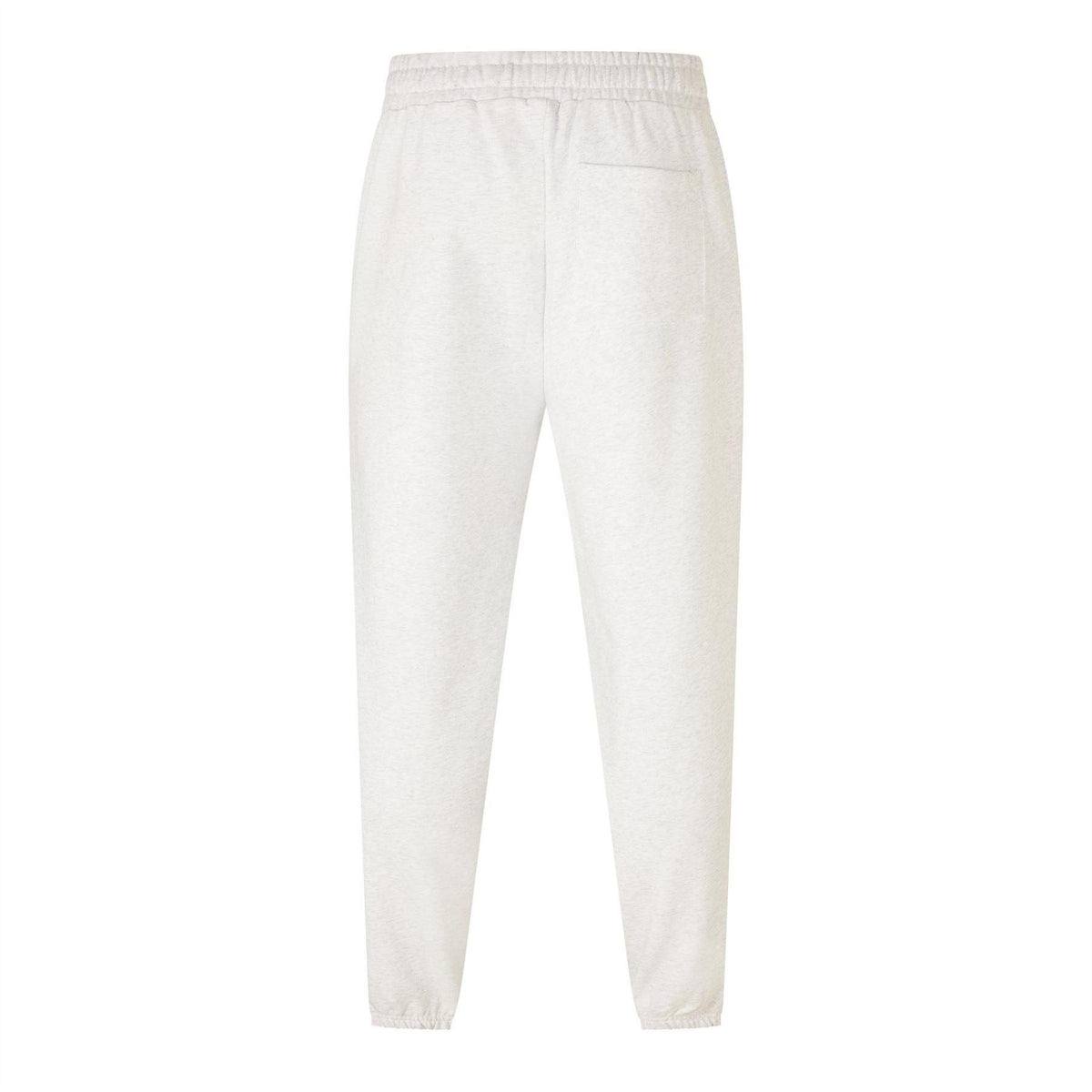 Snow Marl - Back - Belier Unisex Adult Club Logo Athletic Joggers