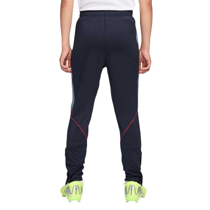 Navy-White - Back - Nike Childrens-Kids Strike England FA Tracksuit Bottoms