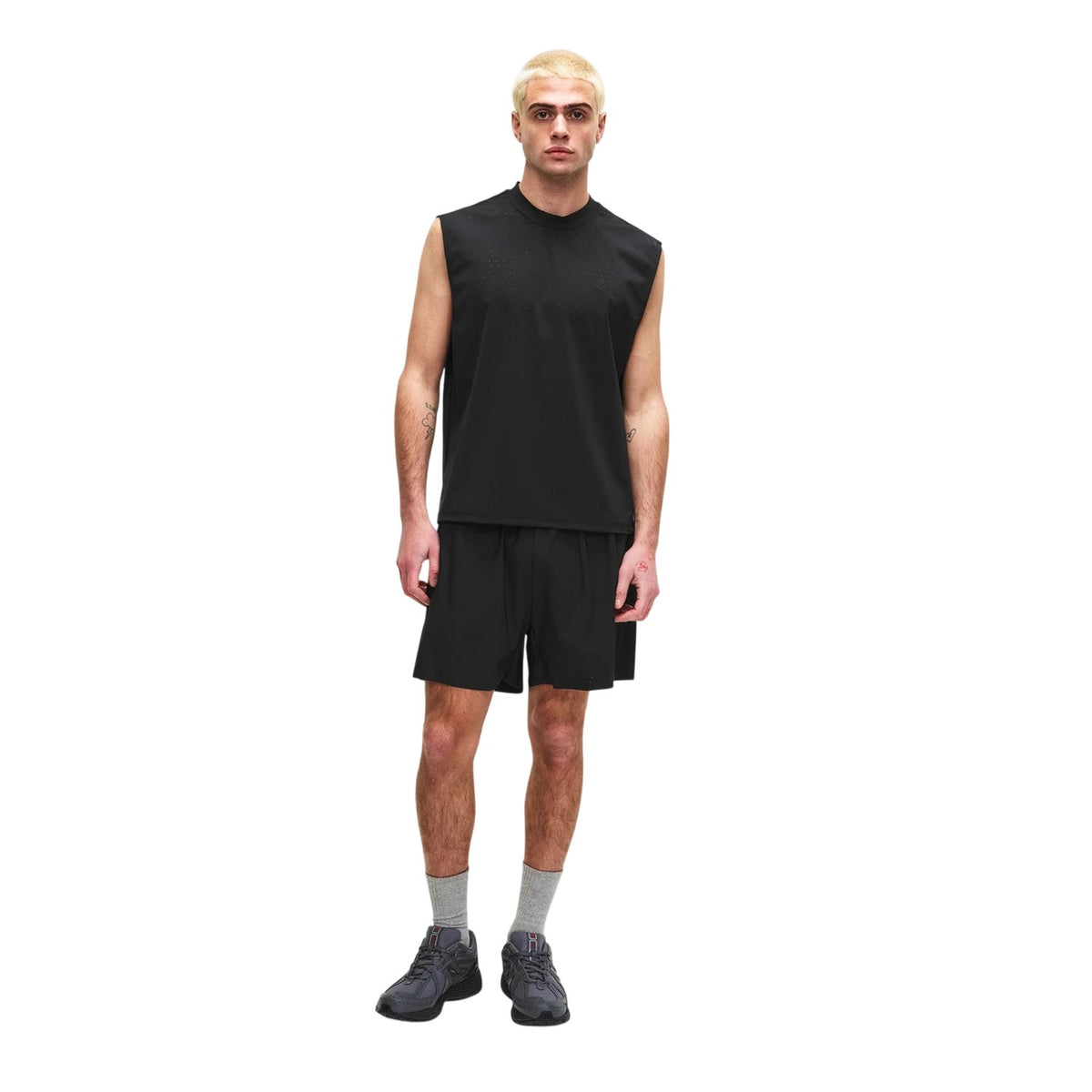 Black - Lifestyle - The Couture Club Mens Training Shorts