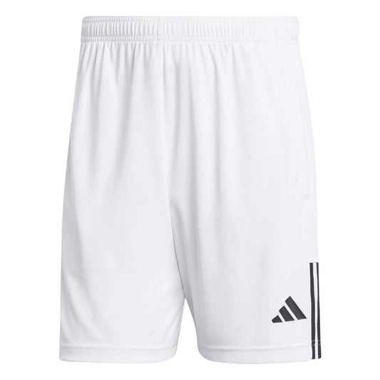 White - Front - Adidas Mens Sereno Aeroready 3 Stripes Regular Shorts