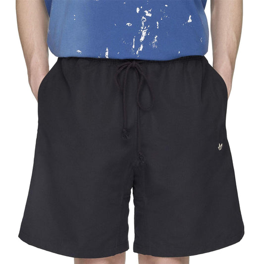 Black - Front - Adidas Mens Song For The Mute Fleece Sweat Shorts