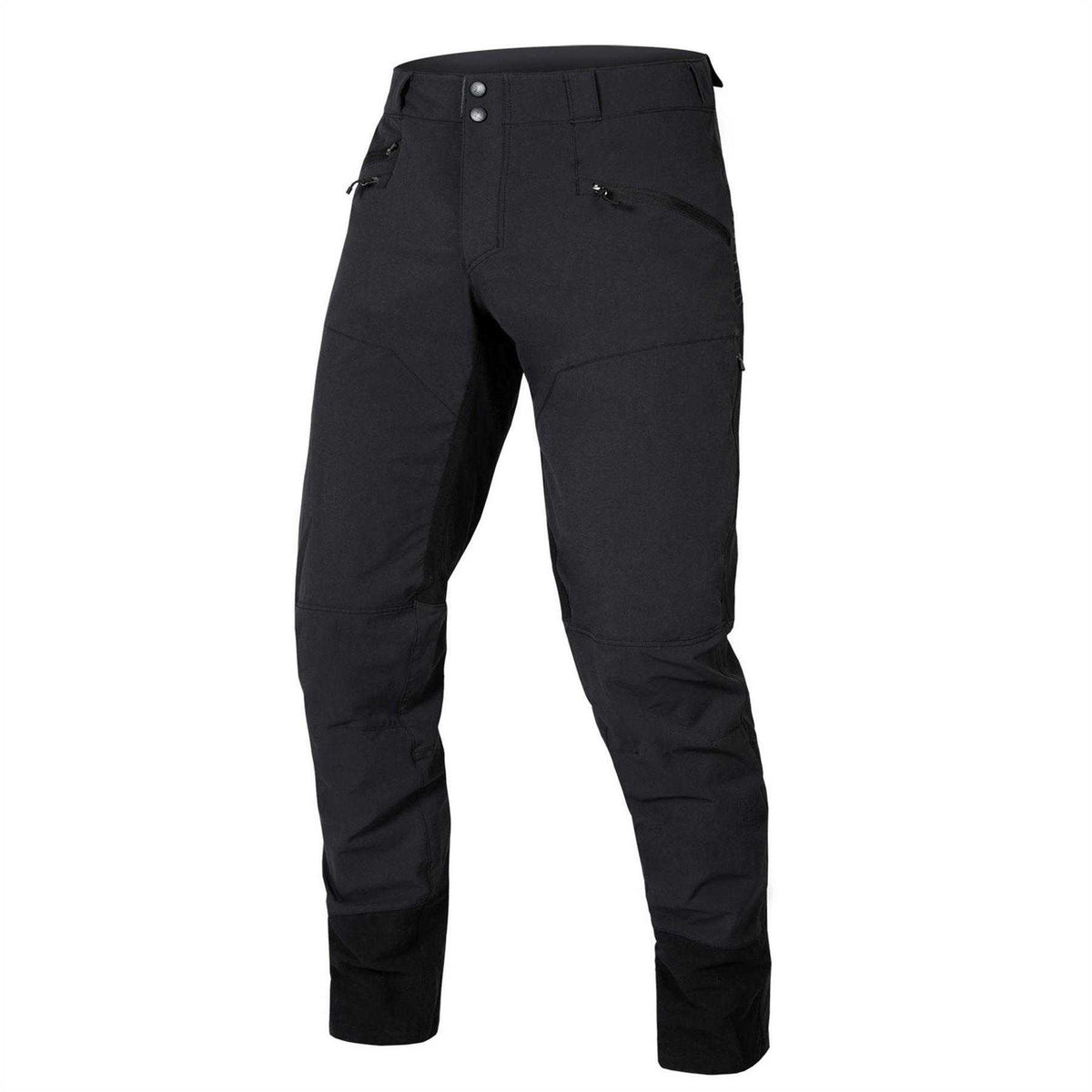 Black - Front - Endura Mens Singletrack Trousers