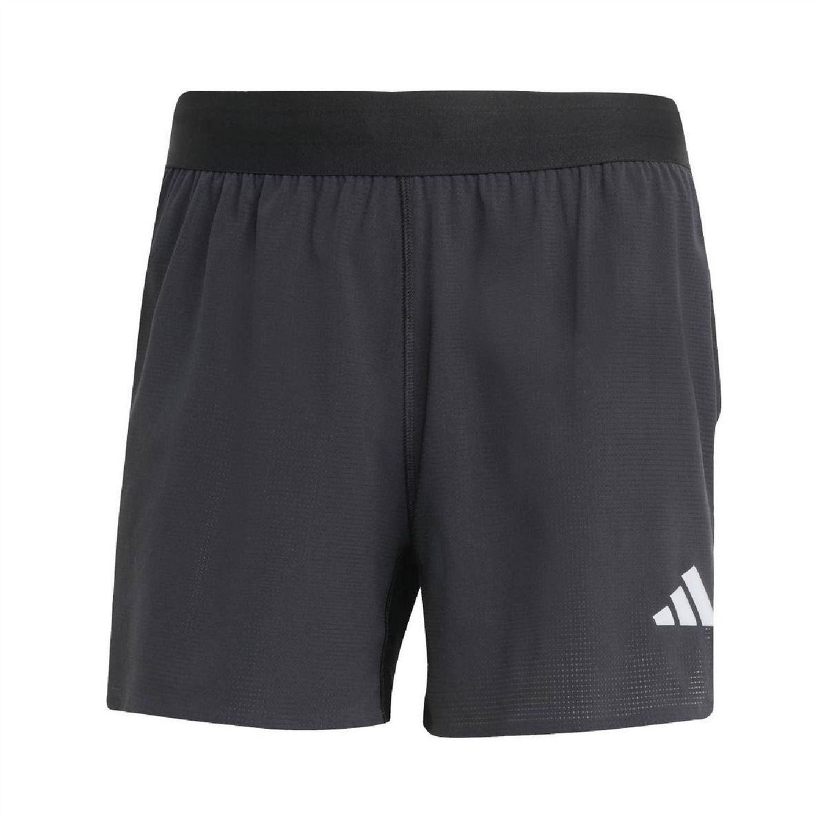 Black - Front - Adidas Mens Adi Climacool Running Shorts