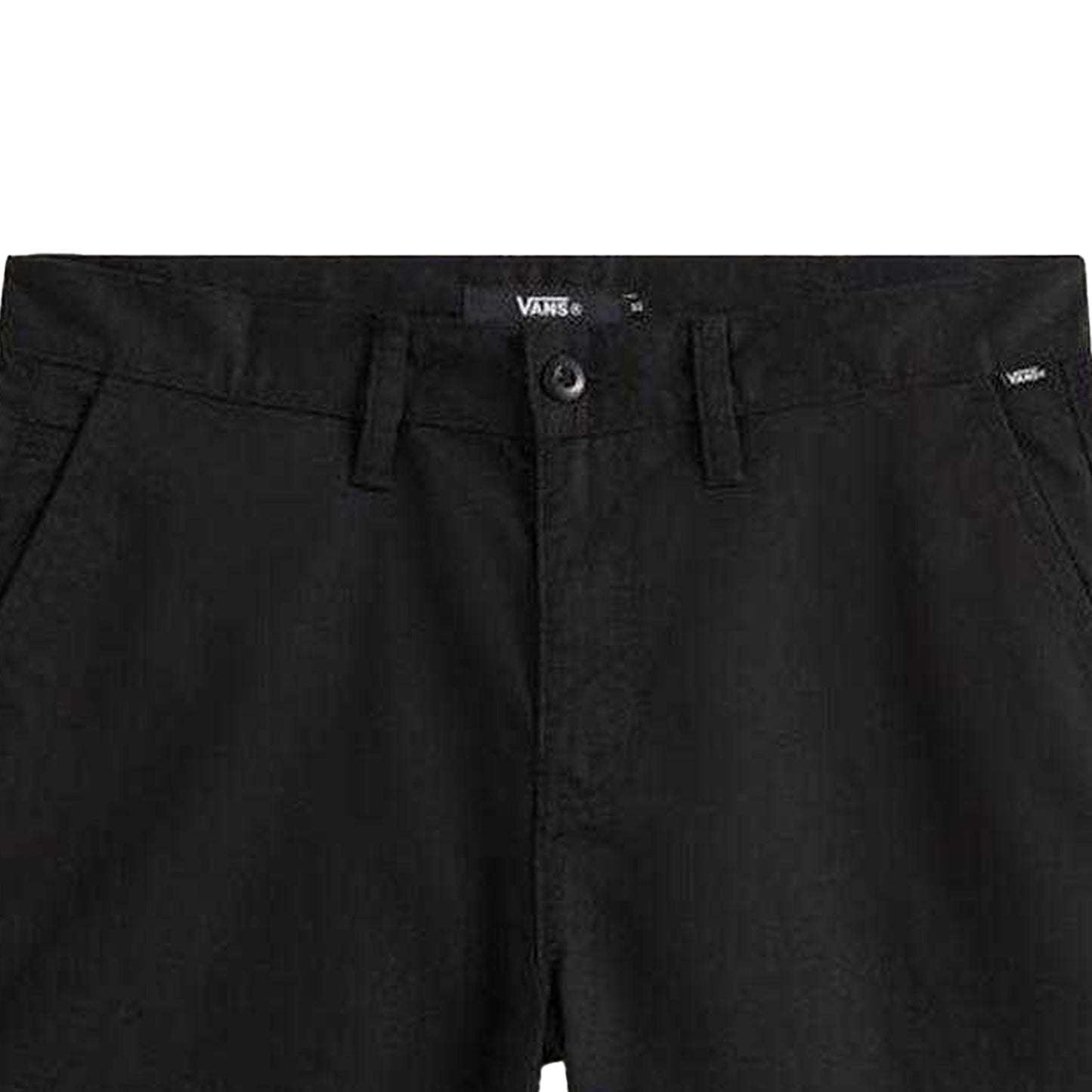 Black - Side - Vans Mens Chino Shorts