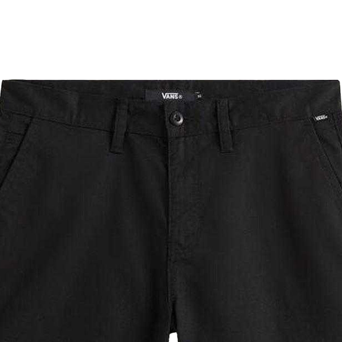 Black - Side - Vans Mens Chino Shorts