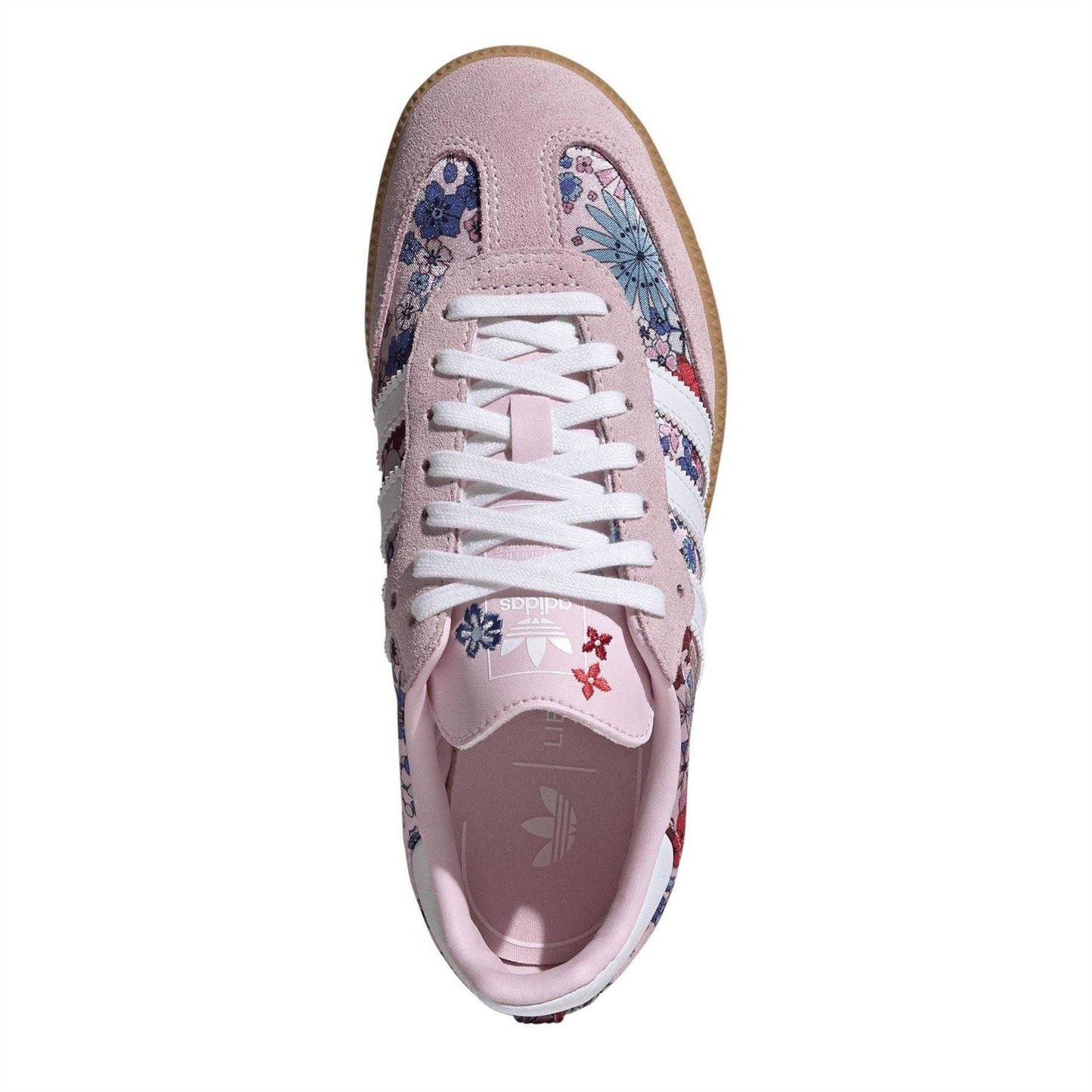 Pink-White - Lifestyle - Adidas Childrens-Kids Samba OG Suede Trainers