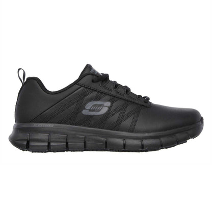 Black - Front - Skechers Womens-Ladies Sure Track Non Slip Shoes
